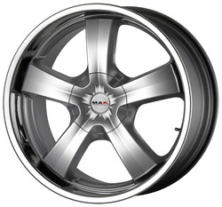 Диск литой Mak G-Five 20/9 ET20 Hyper silver steel lip | Артикул WHS058990