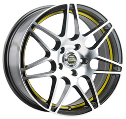 Диск литой Alcasta M28 16/6,5 ET46 Bkfysi | Артикул WHS087783