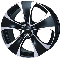 Диск литой Alutec Dynamite 18/8,5 ET45 Diamant black front polished | Артикул WHS051772