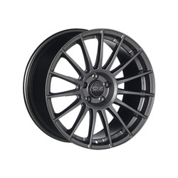 Диск литой Oz Superturismo LM 18/8 ET48 Matt graphite + silver lettering | Артикул WHS057431