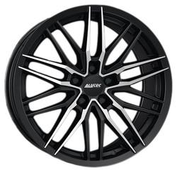 Диск литой Alutec Burnside 16/7 ET38 Diamant black front polished | Артикул WHS095351