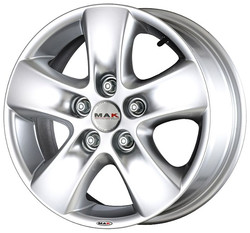 Диск литой Mak HD2 16/6,5 ET60 Hyper silver | Артикул WHS089081