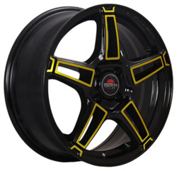 Диск литой Yokatta MODEL-35 16/6,5 ET38 Bk+y | Артикул WHS085642