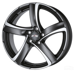 Диск литой Alutec Shark 15/6 ET38 Racing black front polished | Артикул WHS050791