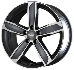 Диск литой Mak Stadt W 16/7 ET39 Gun metallic - mirror face | Артикул WHS102149