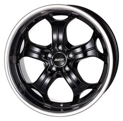 Диск литой Alutec Boost 20/10,5 ET35 Diamant black with stainless steel lip | Артикул WHS057586