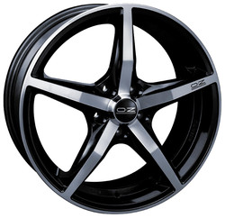 Диск литой Oz Canova 17/8 ET38 Black + diamond cut | Артикул WHS057157