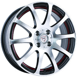 Диск литой Nz F-21 16/6,5 ET38 Bkfrsi | Артикул WHS076185