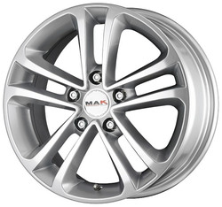 Диск литой Mak Invidia 17/8 ET30 Hyper silver | Артикул WHS104853