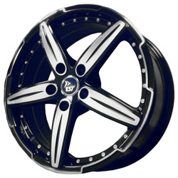 Диск литой Yst X-22 16/6,5 ET38 Bkf | Артикул WHS107121