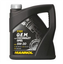    Mannol O.E.M. for Chevrolet Opel 5W-30  |  4036021401447