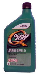    Quaker state Advanced Durability SAE 20W-50 Motor Oil  |  073102364547