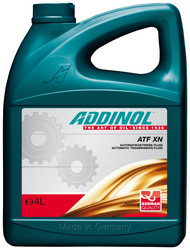 Трансмиссионные масла и жидкости ГУР: Addinol ATF XN 4L АКПП и ГУР, Синтетическое | Артикул 4014766250988